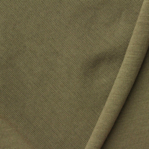 100% Cotton Jersey Knit Fabric, 128 gsm, 155 cm — Khaki