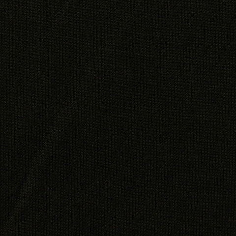 Brushed 100% Viscose Jersey Knit Fabric, 206 gsm, 150 cm — Black