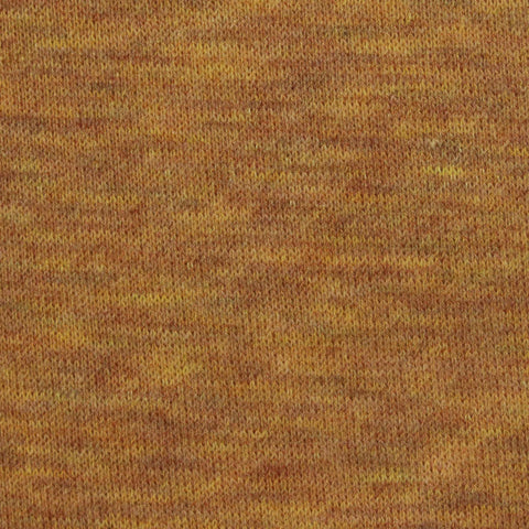 Brown Marl French Terry, Cotton-Poly, 285 gsm