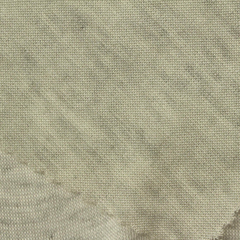 Light Green Flecks Jersey Knit, Viscose
