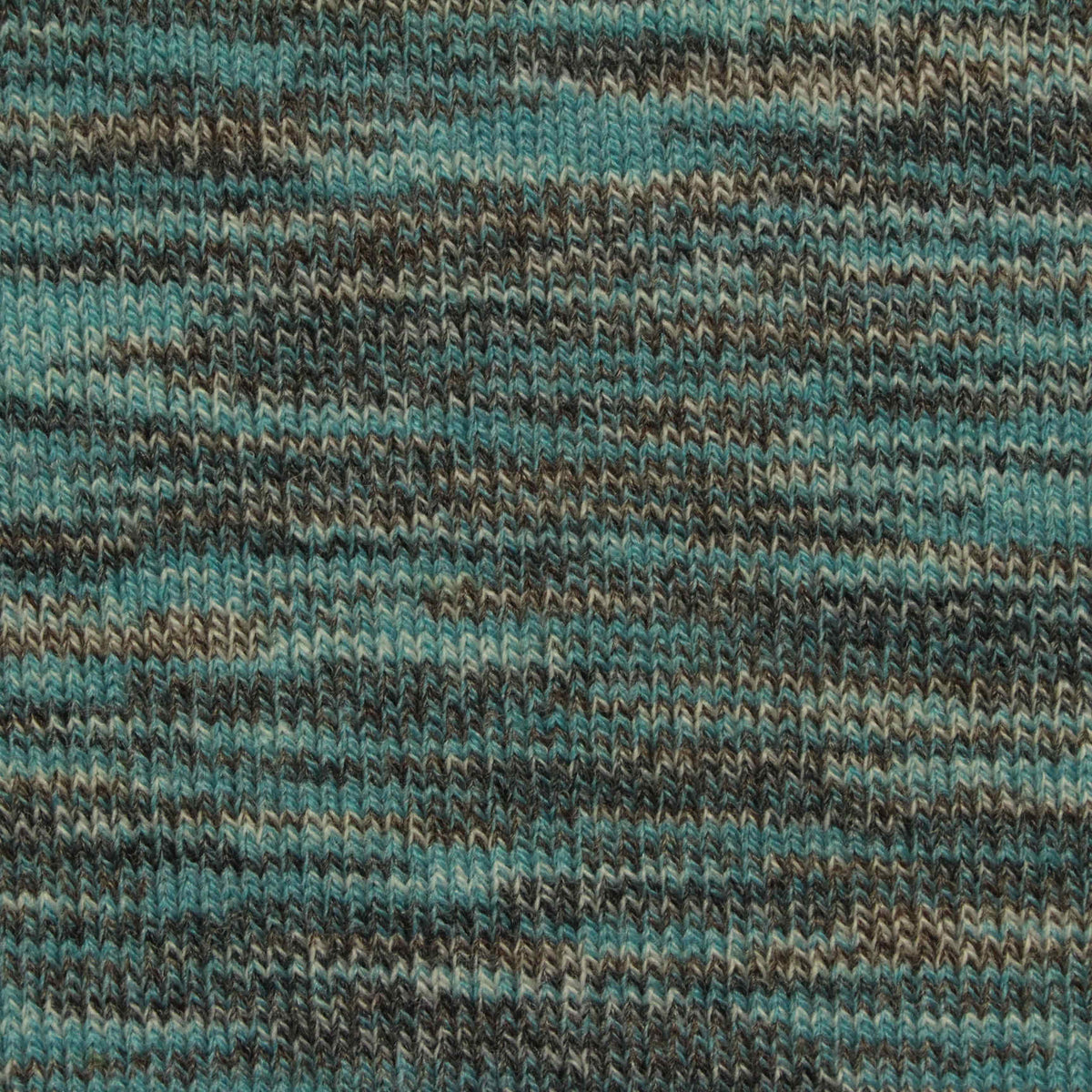 Blue Heather Chunky Knit, Poly-Viscose