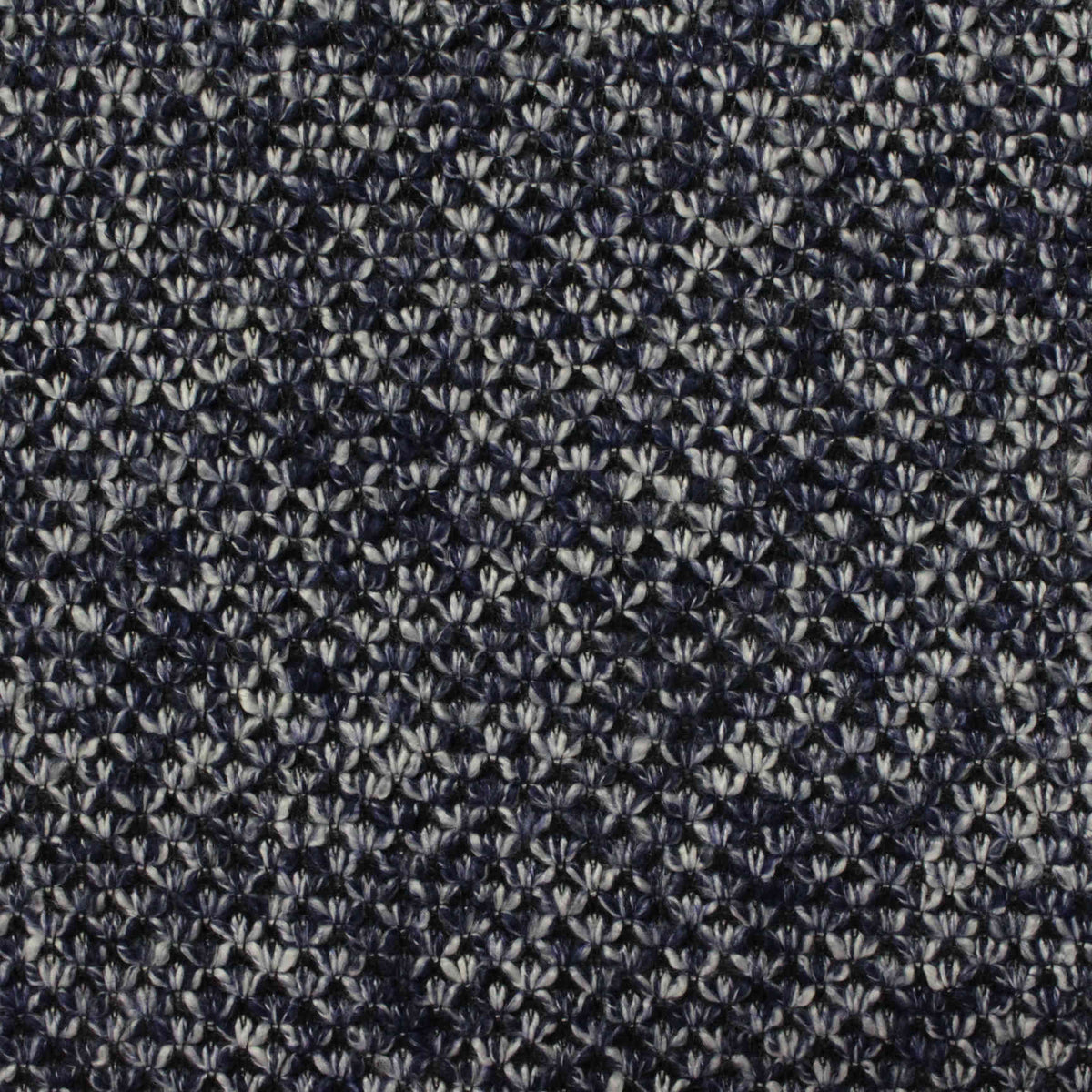 Dark Blue Marl Jacquard, Polyester, 370 gsm