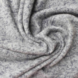 Heathered Grey Marl Chunky Knit, Viscose-Poly