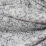 Heathered Grey Marl Chunky Knit, Viscose-Poly — texture