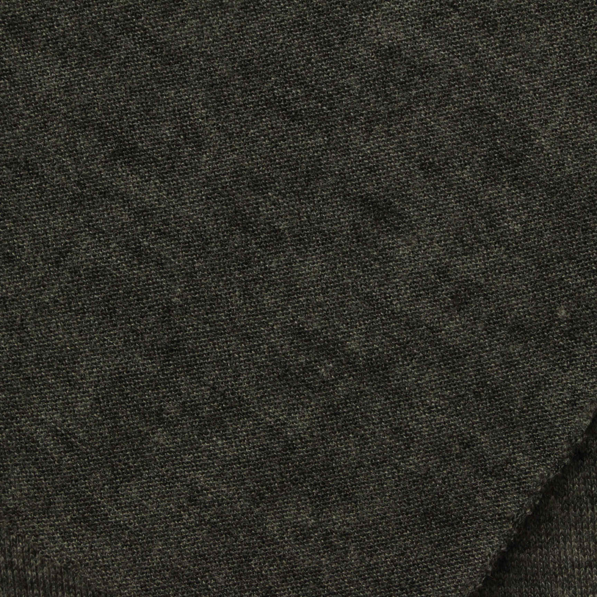 Dark Grey Marl Jersey Knit, Viscose, 130 gsm, 180 cm