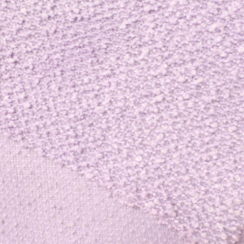 100% Polyester Chunky Knit Fabric, 285 gsm, 163 cm — Purple