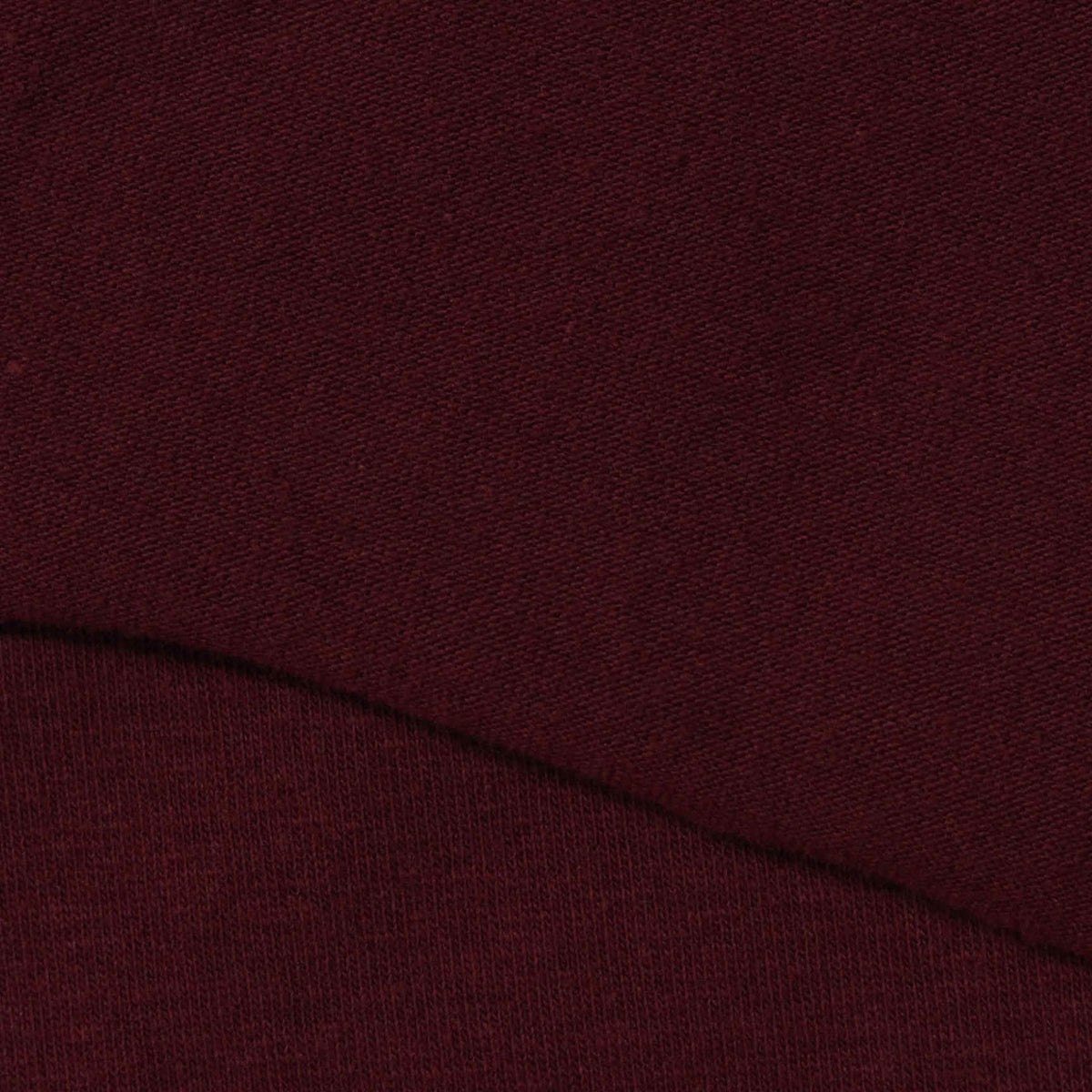 Cotton Polyester Jersey Knit Fabric, 141 gsm, 155 cm — Red