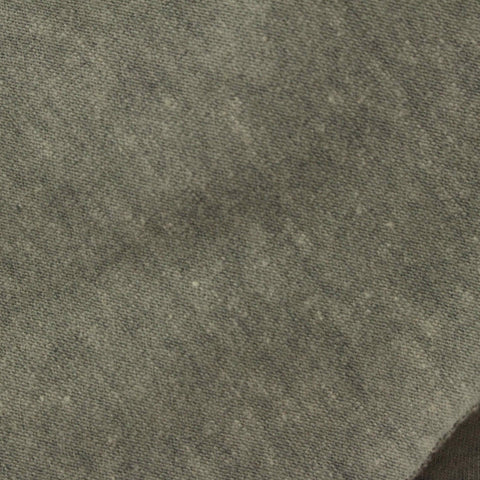 Grey-Green Marl Jersey Knit, Cotton-Poly