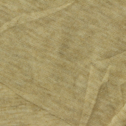 Light Brown Marl Jersey Knit, Cotton-Poly, 121 gsm