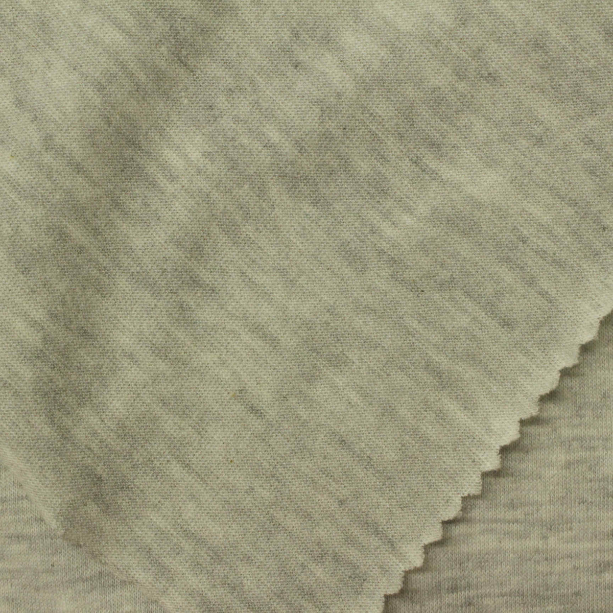 Light Grey Marl Jersey Knit, Poly-Viscose, 135 gsm