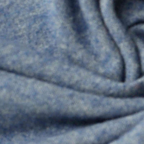 Blue Marl Chunky Knit, 185 gsm