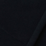 Cotton Stretch Jersey Knit Fabric, 163 gsm, 170 cm — Navy
