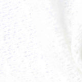 Slub Polyester Viscose Chunky Knit Fabric, 200 gsm, 160 cm — White — texture