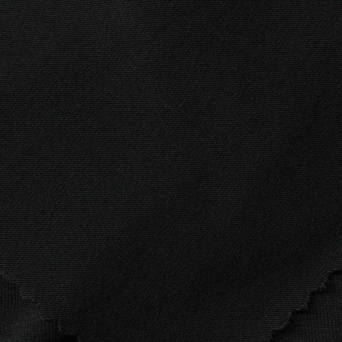 Viscose Stretch Jersey Knit Fabric, 205 gsm, 150 cm — Black
