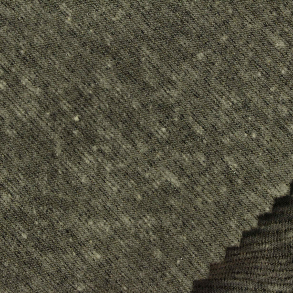 Dark Grey Heather Jersey Knit