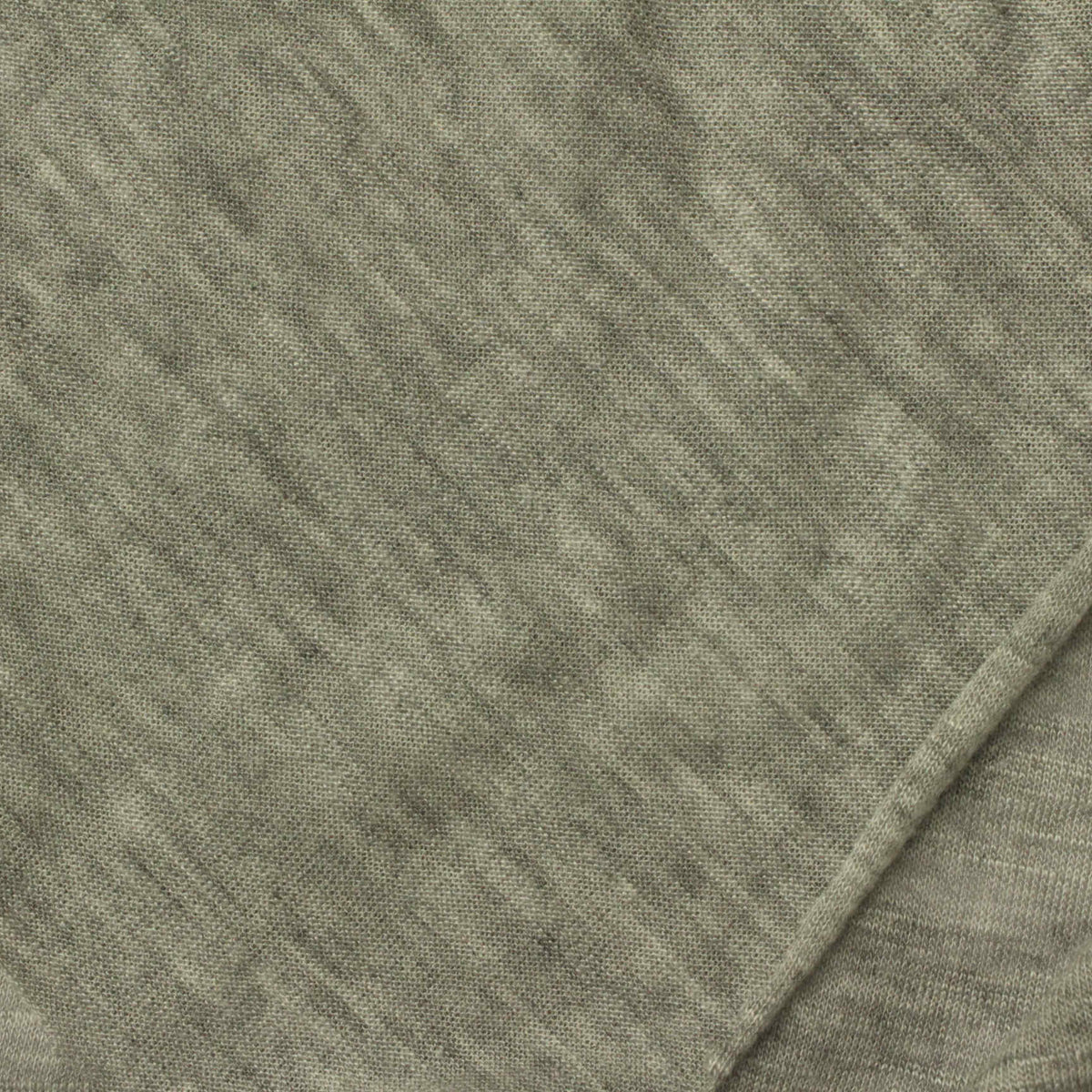 Heathered Grey-Green Marl Jersey Knit, Viscose, 110 gsm