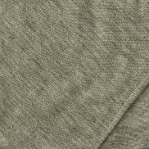 Heathered Grey-Green Marl Jersey Knit, Viscose, 110 gsm