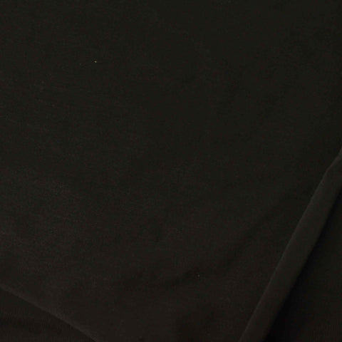 Viscose Stretch Jersey Knit Fabric, 265 gsm, 160 cm — Black