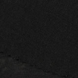 Slub 100% Viscose Jersey Knit Fabric, 130 gsm, 160 cm — Black