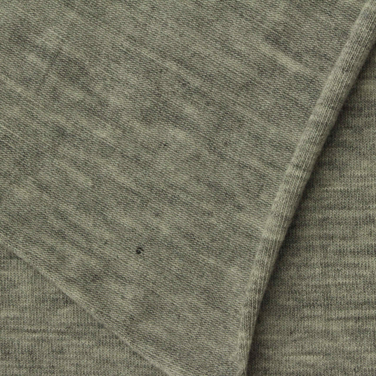 Grey Marl Jersey Knit, Viscose-Acrylic