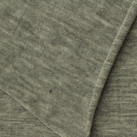 Grey Marl Jersey Knit, Viscose-Acrylic