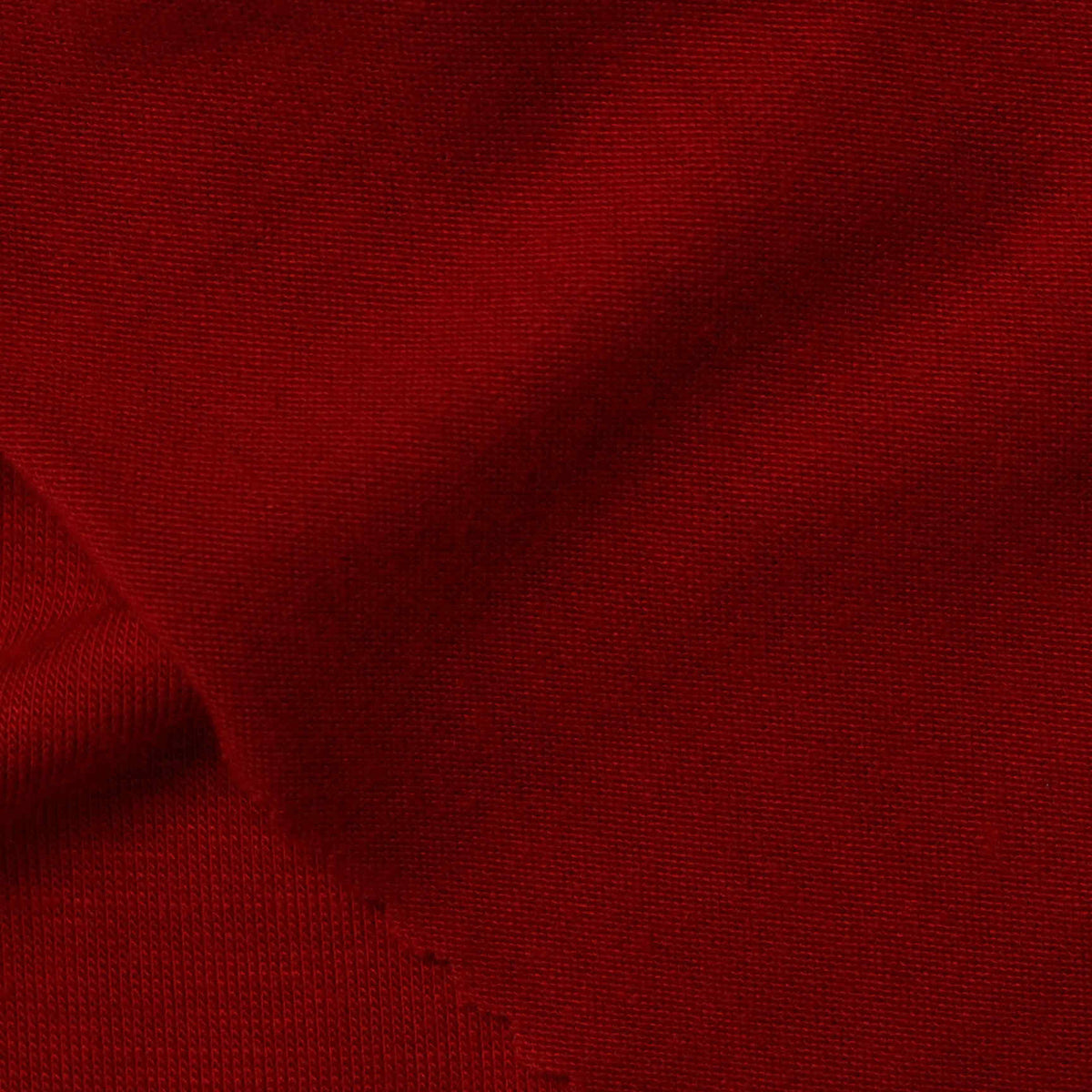 Jersey Knit Fabric, 168 gsm, 160 cm — Red