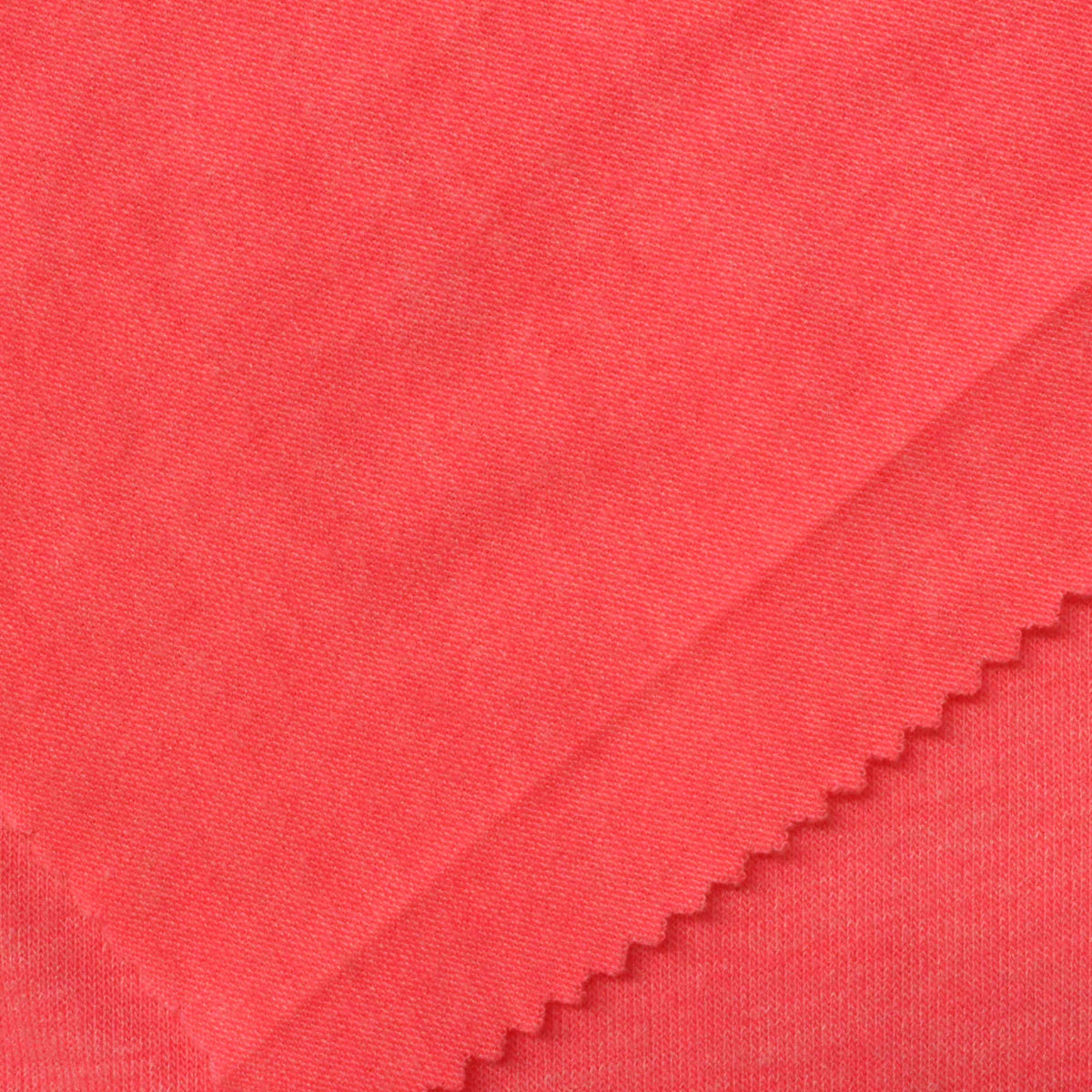 Red Marl Jersey Knit, Poly-Viscose, 117 gsm