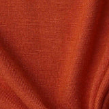 Viscose Stretch Jersey Knit Fabric, 160 gsm, 185 cm — Orange — texture