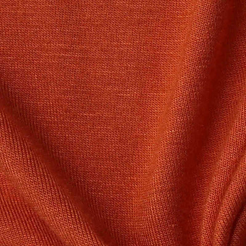 Viscose Stretch Jersey Knit Fabric, 160 gsm, 185 cm — Orange