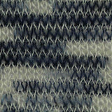 Blue Camo Chunky Knit, Polyester — texture