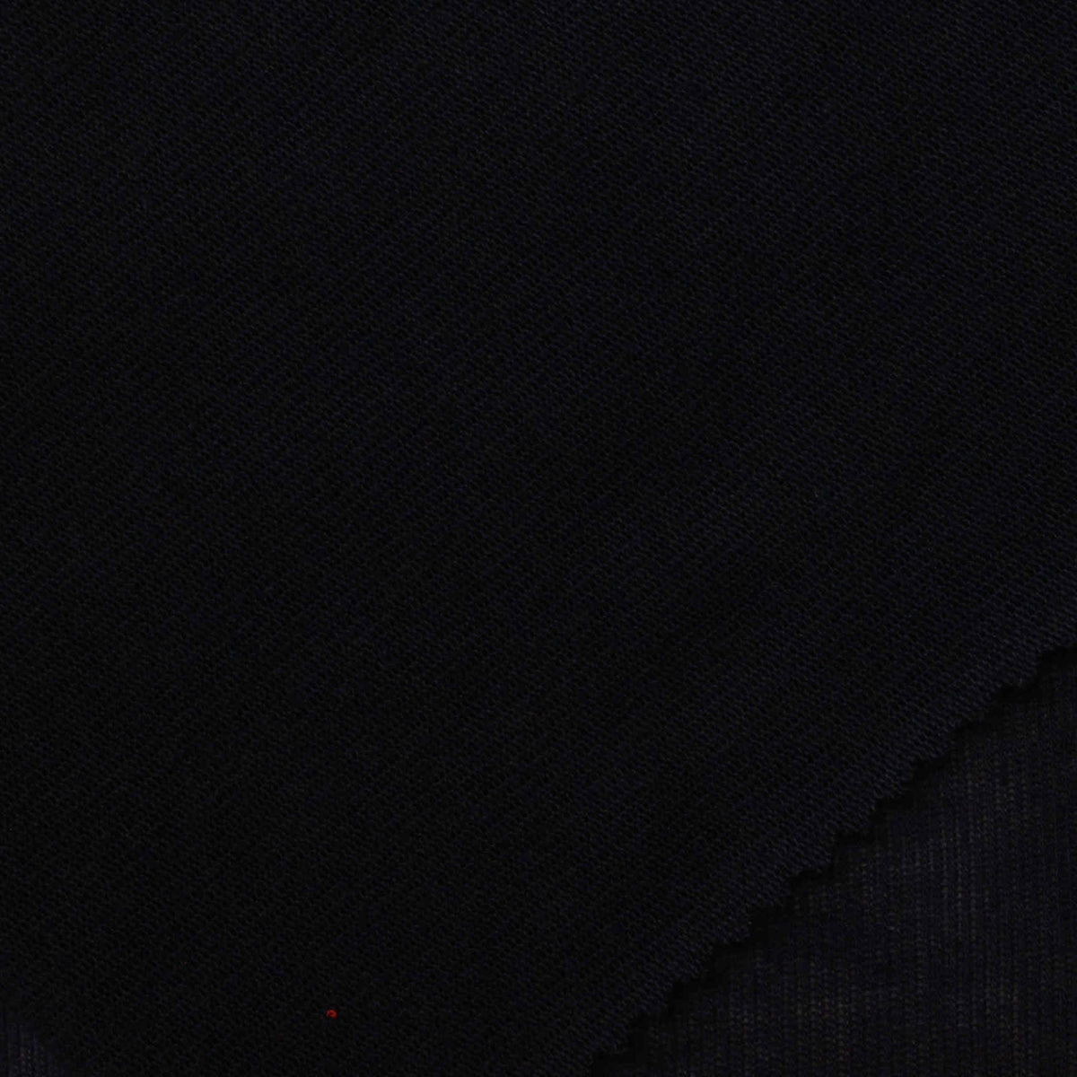 Polyester Stretch Jersey Knit Fabric, 108 gsm, 145 cm — Black