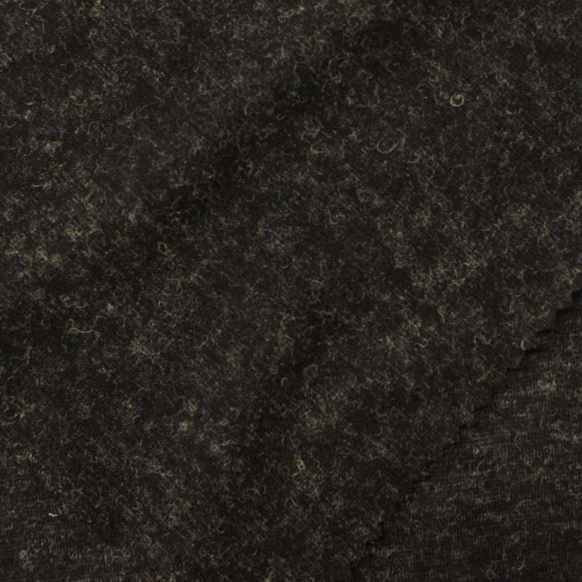 Dark Grey Marl Jersey Knit, Poly-Nylon, 110 gsm