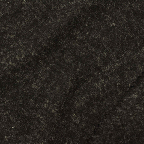 Dark Grey Marl Jersey Knit, Poly-Nylon, 110 gsm