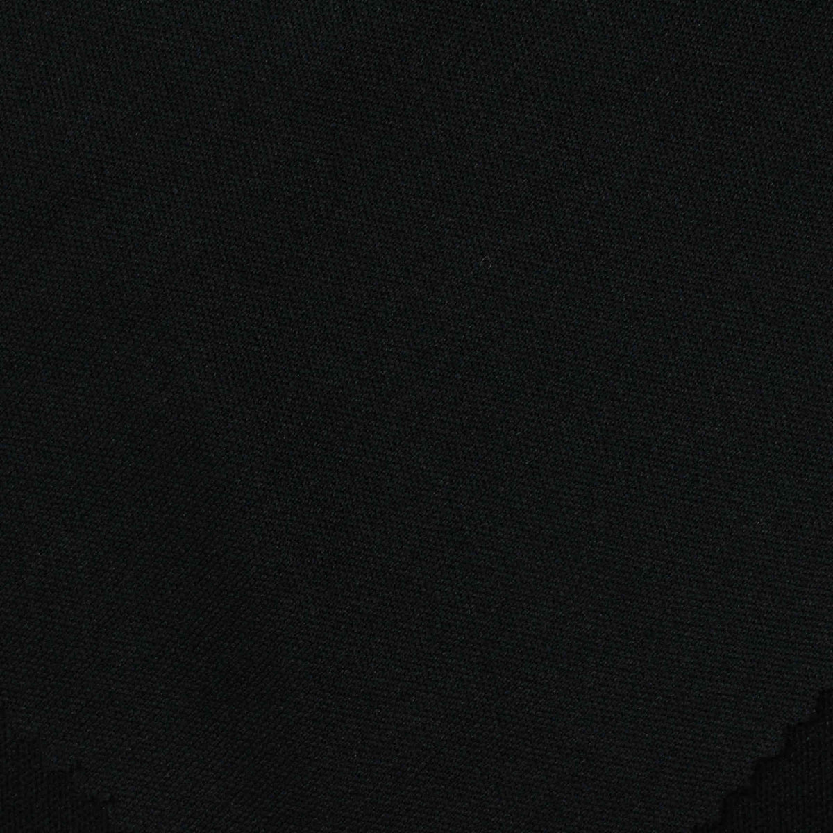 100% Polyester Jersey Knit Fabric, 119 gsm, 170 cm — Black
