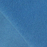 Brushed Polyester Stretch Milk Silk Knit Fabric, 260 gsm, 150 cm — Blue — texture