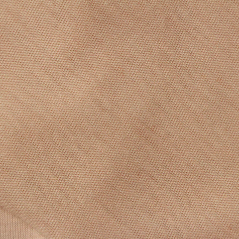 Polyester Cotton Jersey Knit Fabric, 135 gsm, 170 cm — Beige