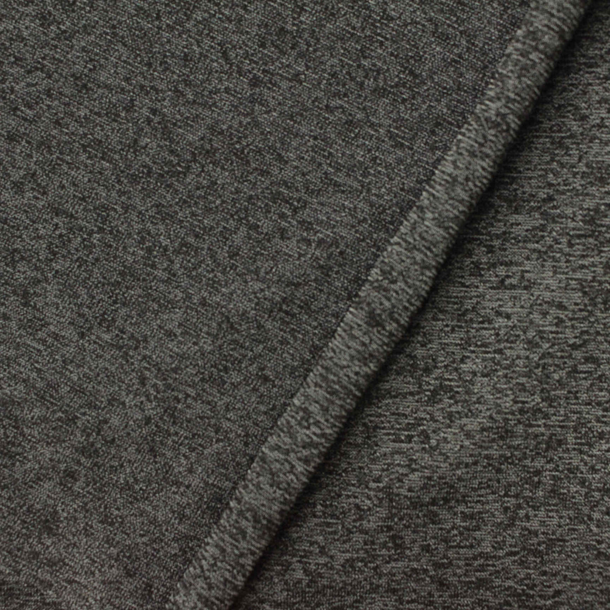 Dark Grey Marl Jersey Knit, 220 gsm