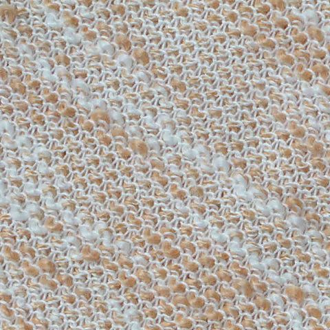 Light Beige Marl Chunky Knit, Polyester, 280 gsm, 180 cm