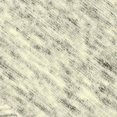 Grey Heathered-Marl Jersey Knit, Cotton, 186 gsm