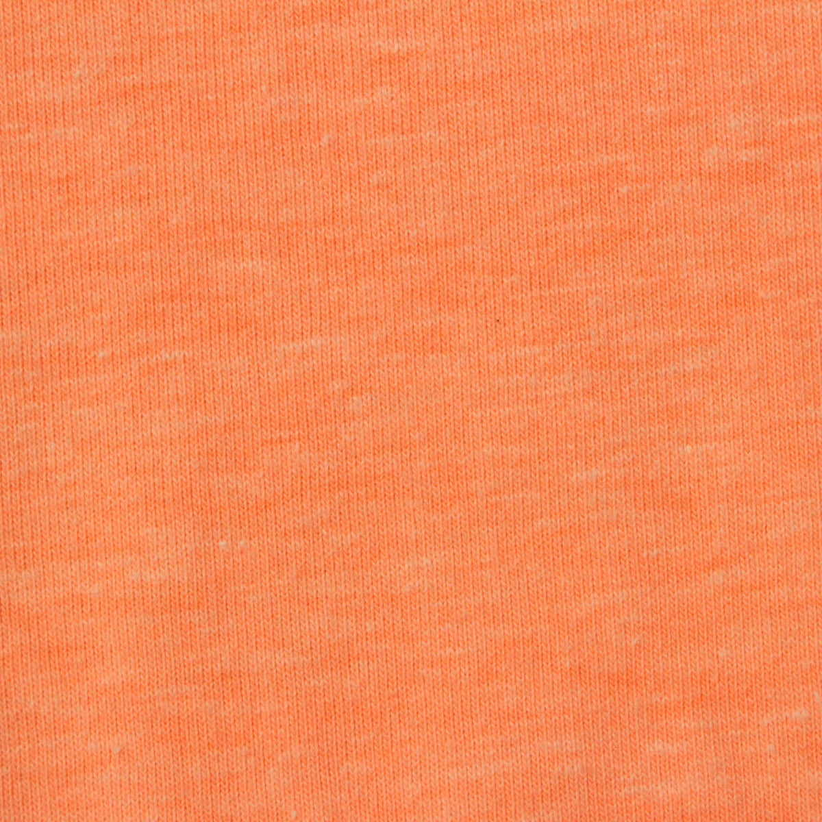 Orange Marl Jersey Knit, Cotton-Poly, 160 gsm