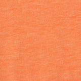 Orange Marl Jersey Knit, Cotton-Poly