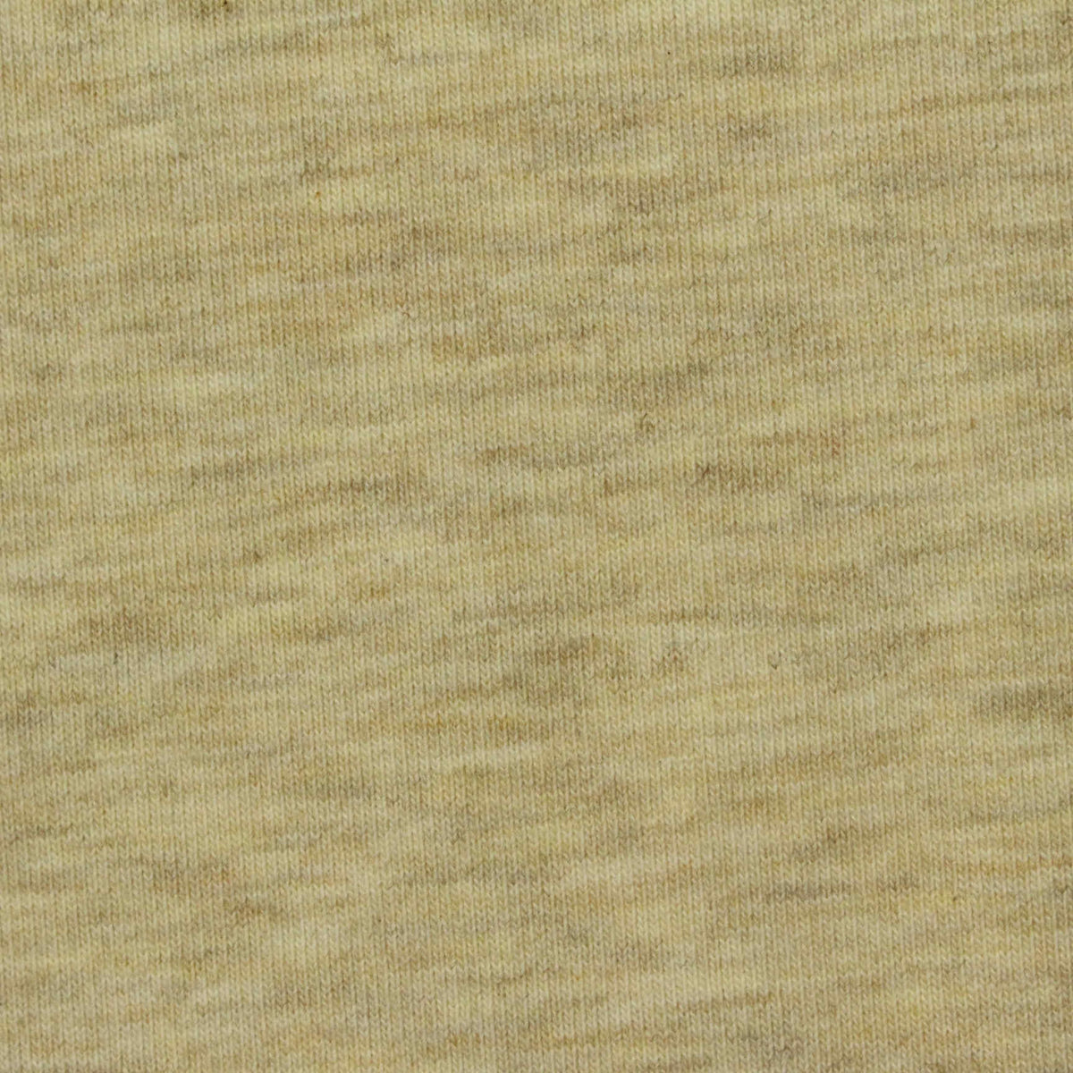 Light Beige Heathered-Marl Jersey Knit, Cotton-Poly