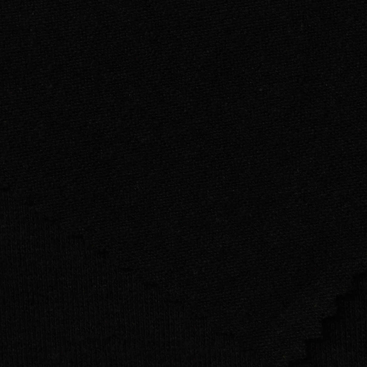 Cotton Polyester Jersey Knit Fabric, 165 gsm, 150 cm — Black