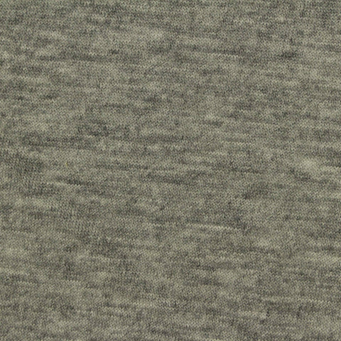 Heathered Grey Marl Jersey Knit, Cotton-Viscose