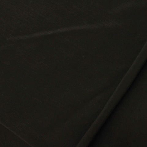 Viscose Stretch Jersey Knit Fabric, 290 gsm, 150 cm — Black