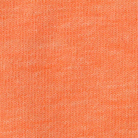 Orange Marl Jersey Knit, Cotton-Poly, 194 gsm
