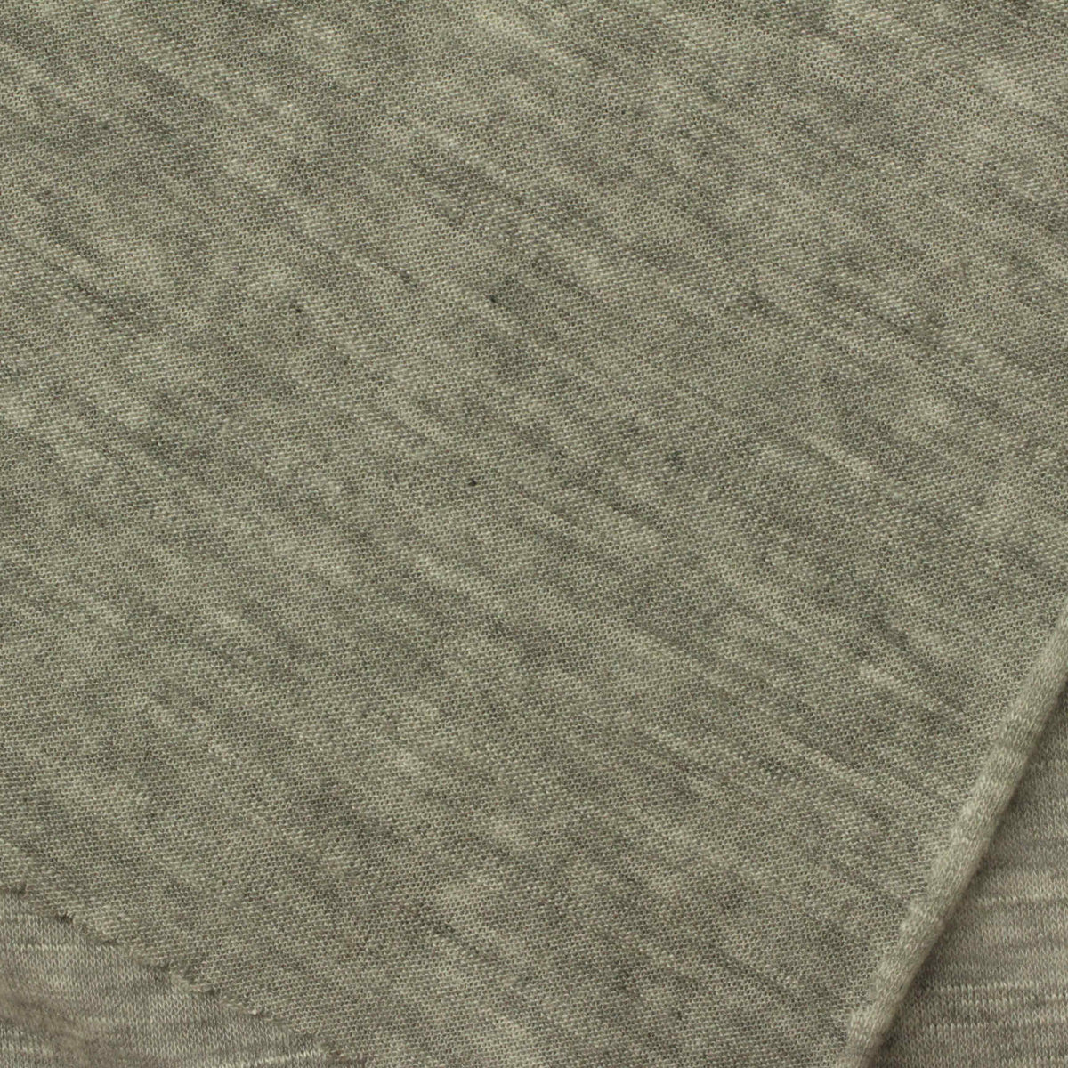 Khaki Marl Jersey Knit, Viscose