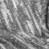 Grey Marl Chunky Knit, Poly-Viscose — texture