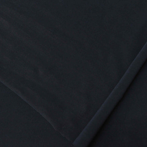 Viscose Stretch Jersey Knit Fabric, 289 gsm, 150 cm — Black