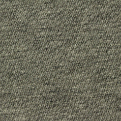 Heathered Green Marl Jersey Knit, Viscose